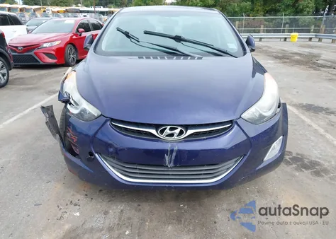 2013 Hyundai Elantra Gls из США, поврежденный, VIN 5NPDH4AE1DH433170